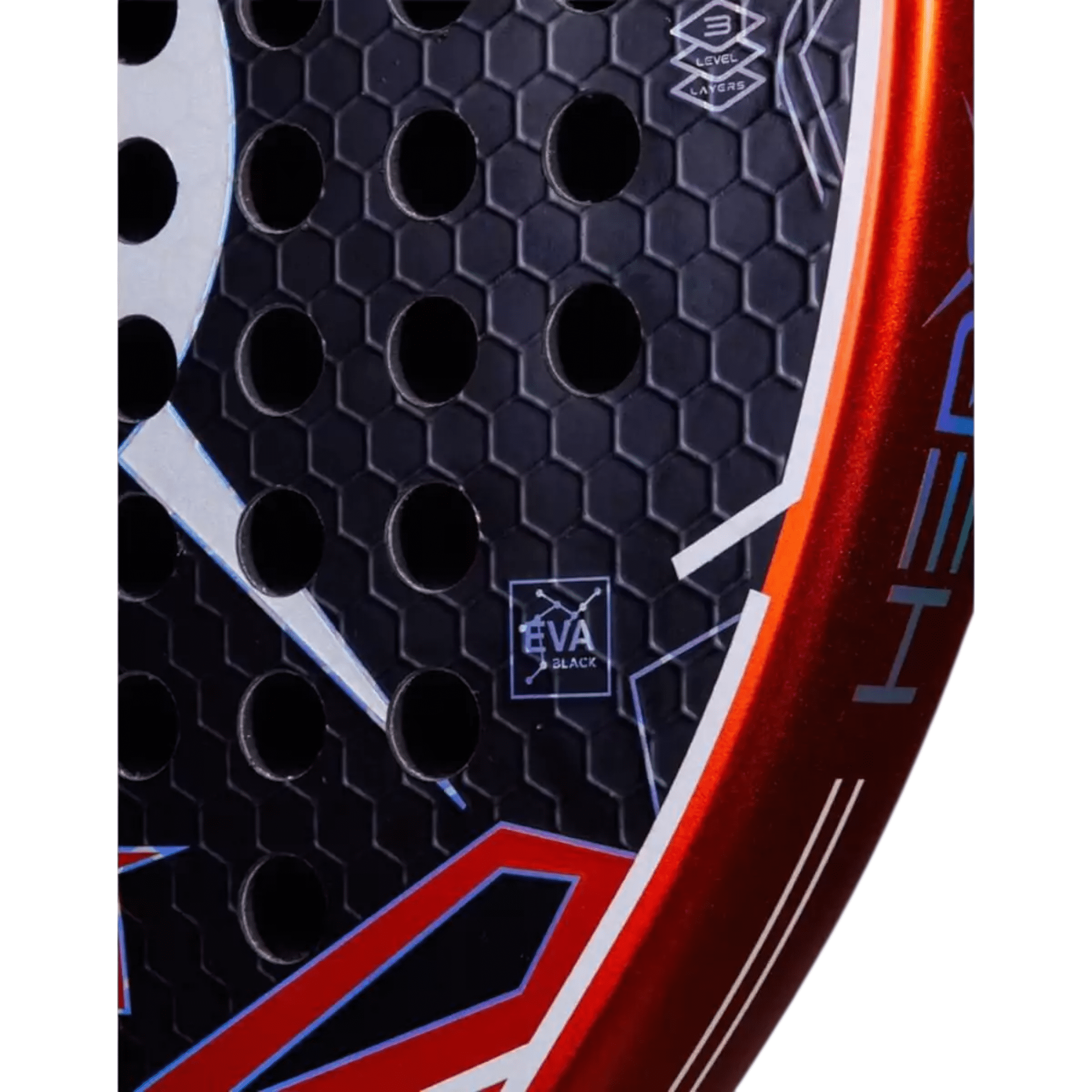 Heroe's Brand Italia AZTECA 2025 – Professional 12K Carbon Diamond Padel Racket