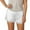 White, variant on Culottes for Women Pettipants Satin Bloomers Lace Hem Under Shorts White M