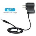 thumbnail image 4 of LotFancy AC Adapter for Omron Arm Blood Pressure Monitor 5, 7, 10 Series, Hem-adptw5, 6V, 4 of 7