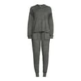 thumbnail image 5 of Athletic Works Women's French Terry Hoodie Top and Jogger Set, 2-Piece, 5 of 5