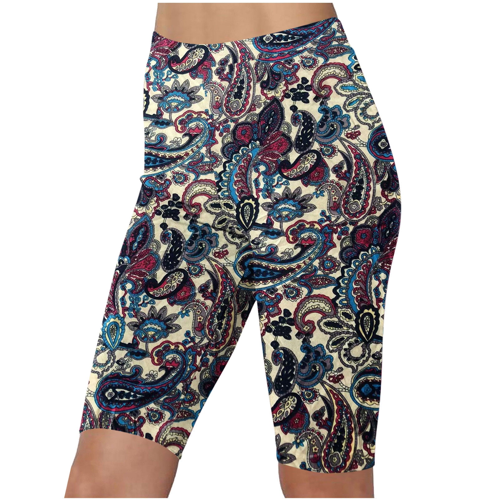 Frostluinai Saving Clearance 2023! Biker Shorts for Women High Waisted