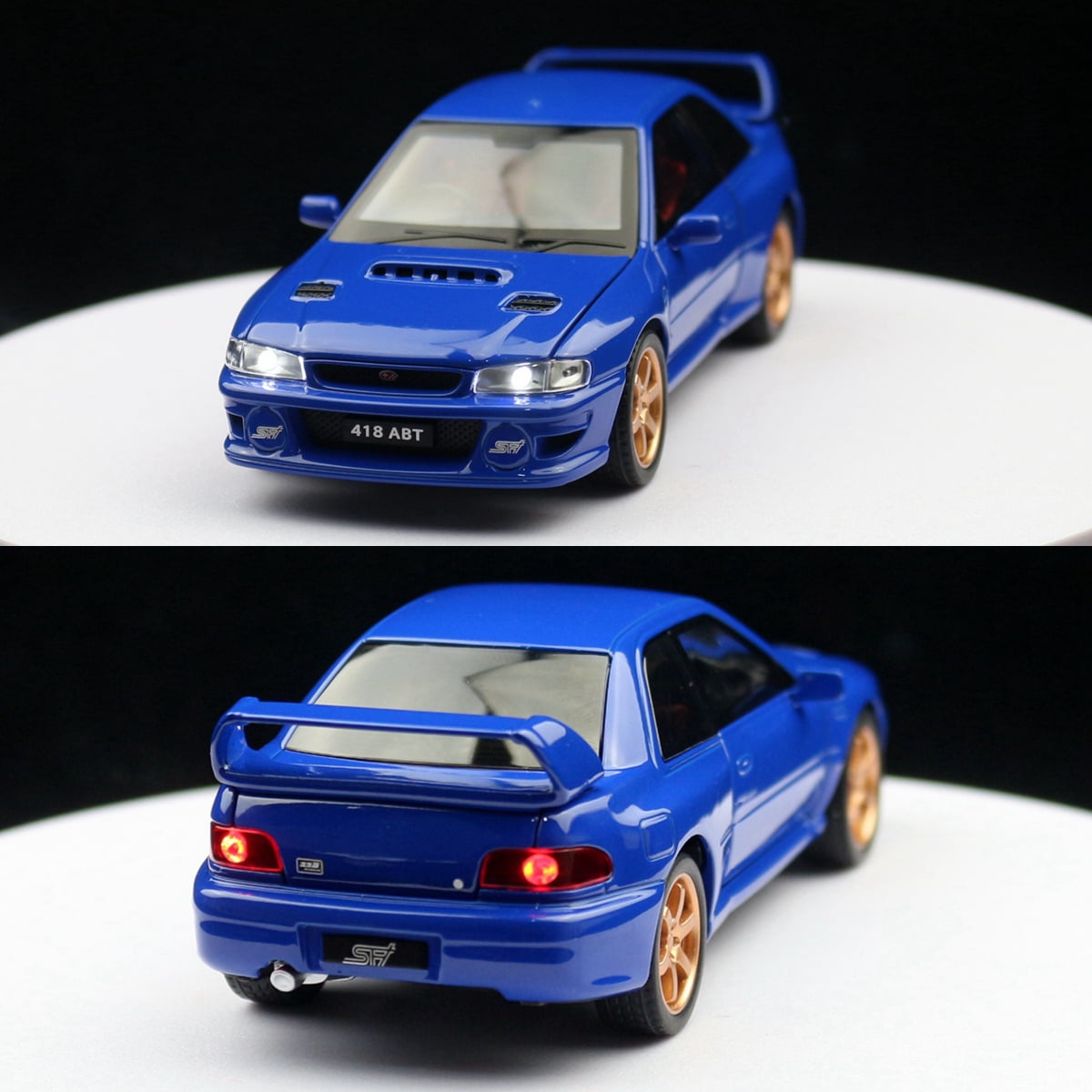 ＳＵＢＩＥ！ ＴＯＹＳ！！ 1/32 Subaru Impreza WRX 22B STI JDM Toy Car Model Diecast Metal