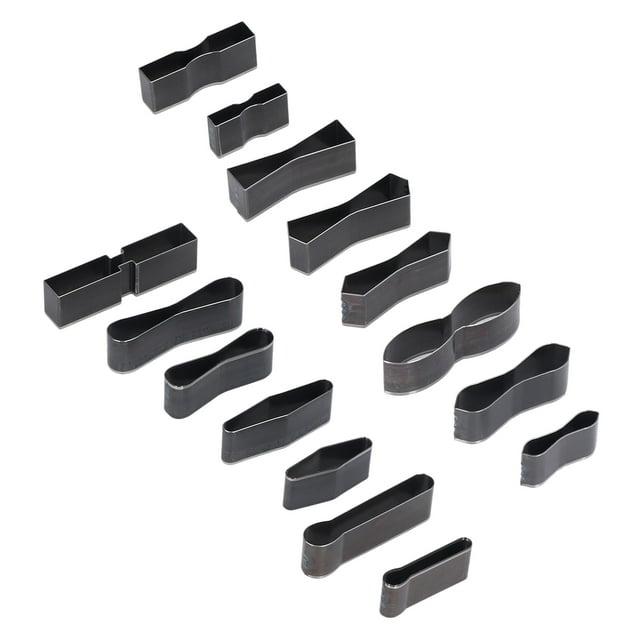 Hollow Hole Punch Set,15Pcs Hollow Punch Cutter Leather Shape Punch Set Hollow Hole Punch Cutter Highly Versatile