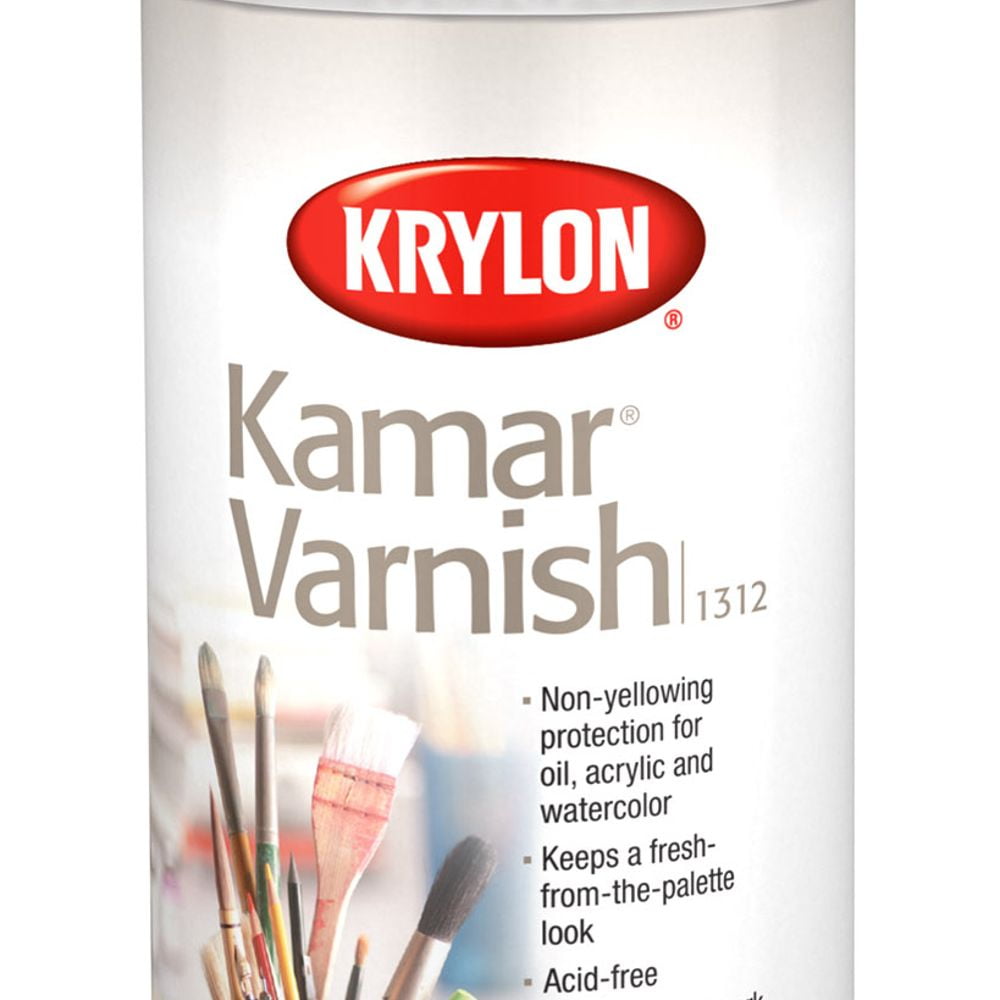 Krylon Kamar Varnish, 11 oz.