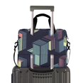 thumbnail image 2 of FORMRS 16" Laptop Bag Carrying Sleeve Case with Handle Travel Shoulder Briefcase, Cube Stripes, 2 of 8