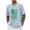 Light Blue(Style 24), variant on NuoCaiYun Athletic T-Shirt for Men St. Patrick'S Print Round Neck Casual Short Sleeve Tops Blouses