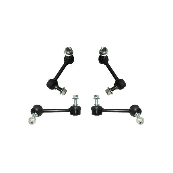 Front & Rear Stabilizer Sway Bar Links 4 Pieces Suspension Kit Fits select: 2004-2007 CHEVROLET TRAILBLAZER, 2004-2007 GMC ENVOY