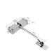 thumbnail image 1 of Muelle de puerta automático ajustable de acero inoxidable para dormitorio, hotel, oficina y residencia, una pieza LingWen 9024715694188, 1 of 1