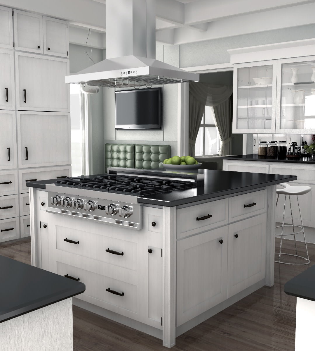 ZLine GL2IRD48 Remote Dual Blower Island Range Hood