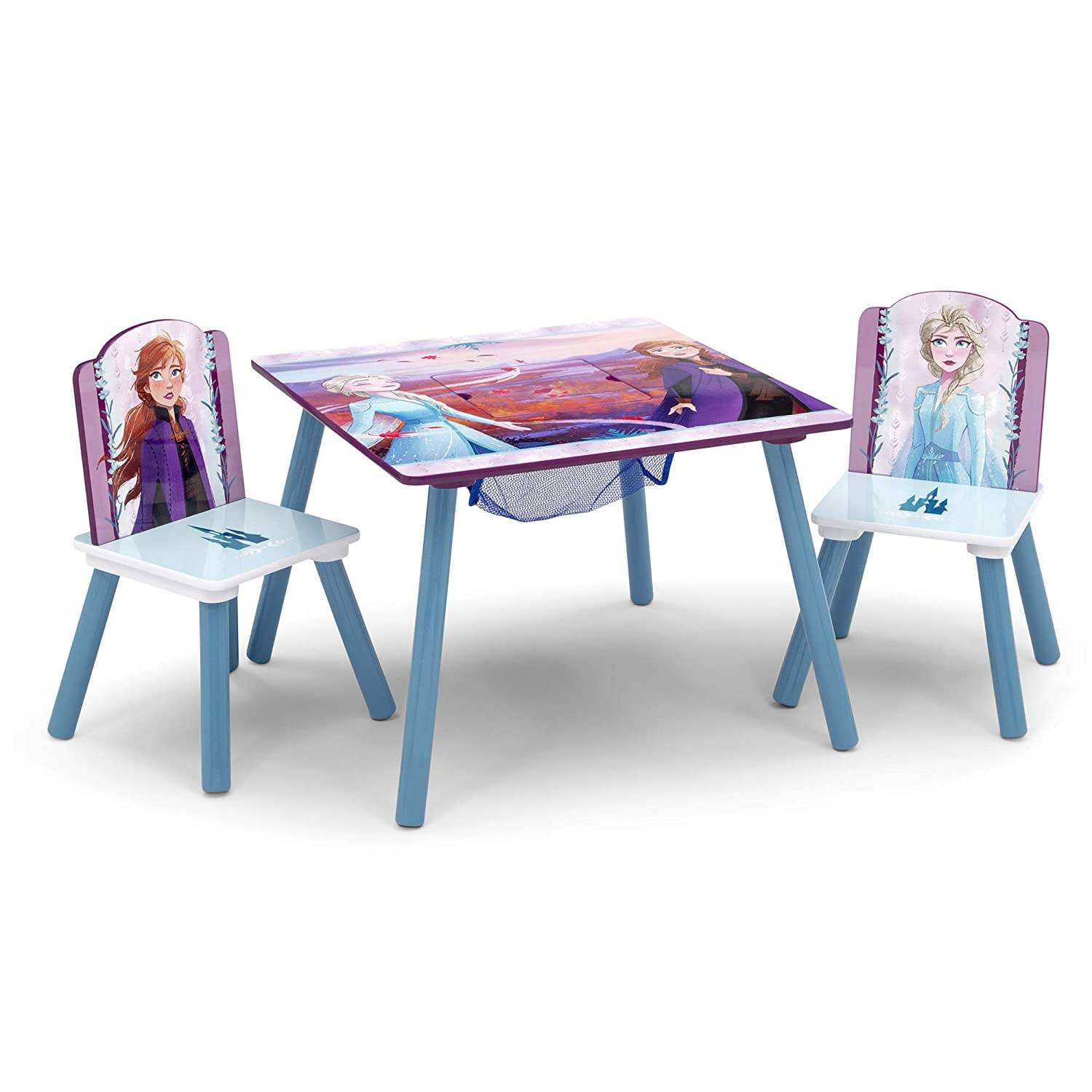 2 Chairs Included Delta Children Kids Chair Set and Table Disney Frozen 