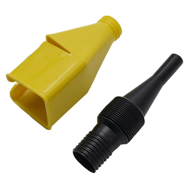 Flexible Car Refueling Funnel With Filter Multi-Purpose Flexible Fold Oil Funnel Tool Abs Universal-Draining Tool Snap Funnel Yellow Mingyiq