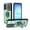 Green, variant on Takfox For Samsung Galaxy A17/A26 5G Case, Built in Slide Camera Lens Cover Finger Ring Holder Kickstand,Heavy Duty Shockproof Full Body Phone Cover, Black