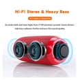 thumbnail image 4 of Haut-parleur Bluetooth Portable Sans Fil Basses Caisson de Basses Étanche Haut-Parleurs Extérieurs Boombox USB Stéréo Haut-Parleur Boîte à Musique, Son Élevé, 4 of 7