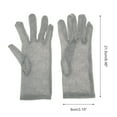 thumbnail image 3 of Unique Bargains 1 Pair Sunblock Mittens Ditsy Floral Sun Block Driving Gloves for Women Gray, 3 of 5