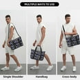 thumbnail image 7 of Sigee Astronauts in sport for Hand Travel Bag,Sports Tote Gym Bag for Men and Women, 7 of 7