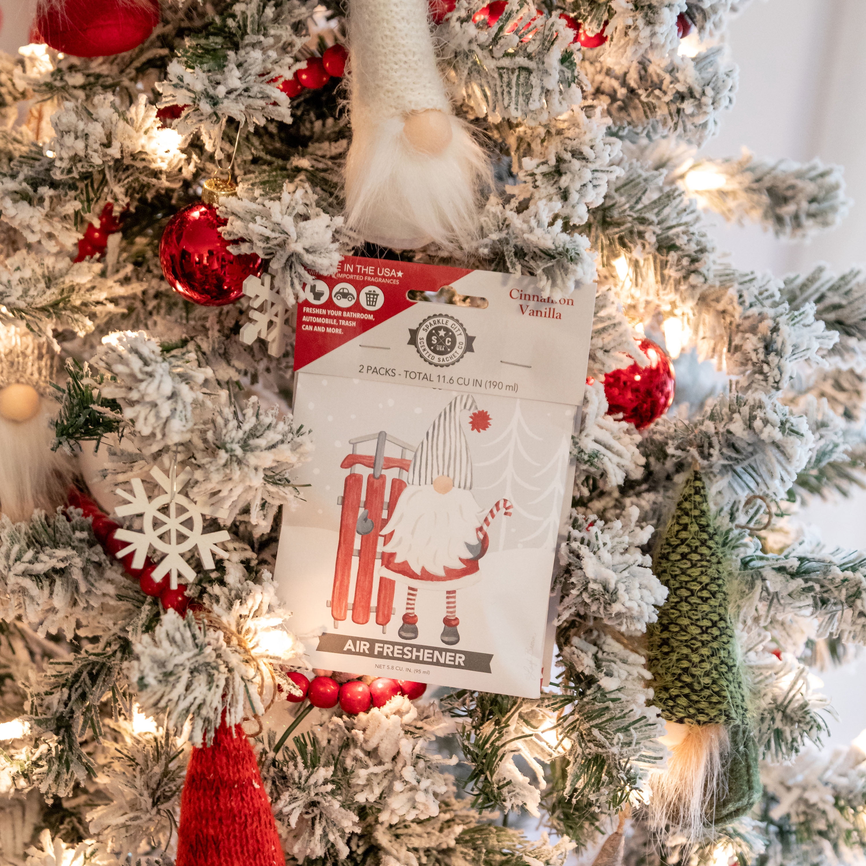 Sparkle City Cmas Gnome Scented Sachets