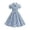Light Blue_002, variant on Bmisegm Girls Dress Summer Casual Short Sleeve Print Collar Soft Playwear Toddlers Kids Polka Toddler Girl Dress