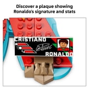 LEGO Editions Cristiano Ronaldo – Soccer Highlights - Building Set for Boys & Girls, Ages 10+ Fathers Day Gift - Kids Bedroom or Shelf Decor W/ Plaque - 43012