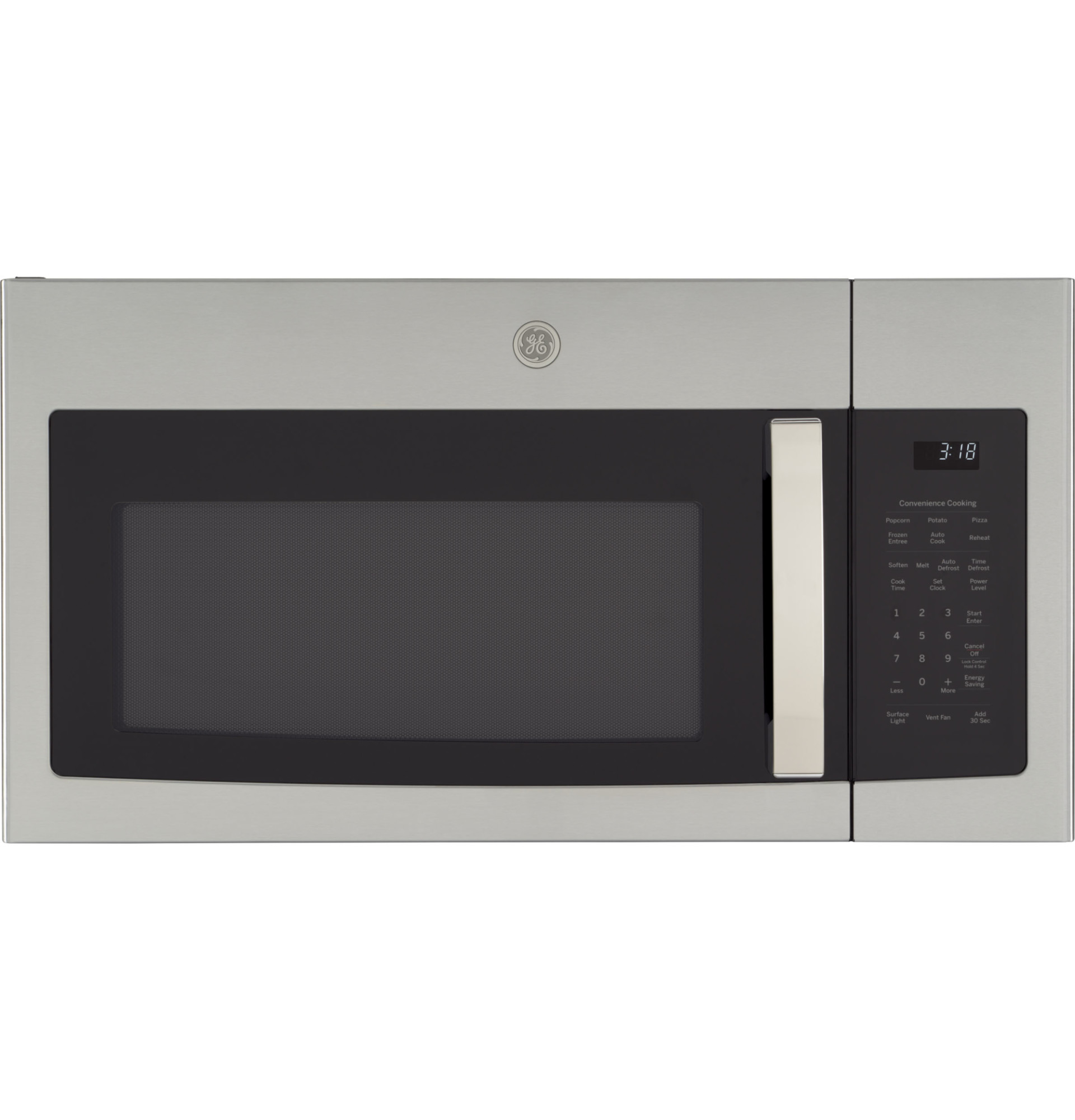 Ge Jnm3184p 30" Wide 1.8 Cu. Ft. 1600, 900 Watt Built-In Microwave - Stainless Steel