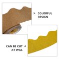 thumbnail image 4 of KAKOWELY 4 rollos de borde festoneado para tablero de anuncios, borde decorativo, borde para tablero de pared, 4 of 5