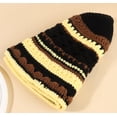 thumbnail image 4 of YooGuoGuo Women Fashion Crochet Bucket Hat Cute Knit Fisherman Caps for Outdoor Fall Spring Striped Beanies Cloche Hats, 4 of 6