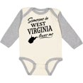 thumbnail image 3 of Inktastic Someone in West Virginia Loves Me Boys or Girls Long Sleeve Baby Bodysuit, 3 of 5