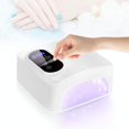 thumbnail image 4 of Máquina de uñas recargable con luz LED para uñas $15600 Milliampere Luz inalámbrica rápida para rizar esmalte de uñas $ Herramienta profesional para uñas con luz de gel, 4 of 5