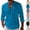 #01 Royal Blue, variant on Cotton Linen Shirts for Men Long Sleeve Button Down Lapel Collar Tops Regular Fit Summer Daily Casual Shirts, #01 Gray, L
