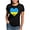 Black, variant on CafePress - Ukrainian Flag Heart Women's Deluxe T Shirt - Womens Tri-blend T-Shirt