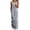 Light Blue, variant on Casual Loose Overalls Jumpsuits For Women One Piece Sleeveless Printed Wide Leg Long Pant Rompers With Pockets Beige M