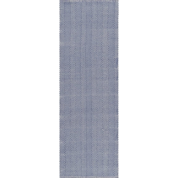 nuLOOM Kimberely Hand Loomed Runner Rug, 2' 6" x 8', Navy