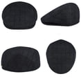thumbnail image 2 of Gorra tipo boina para hombre, gorra plana, gorra con visera, boina, 2 of 6