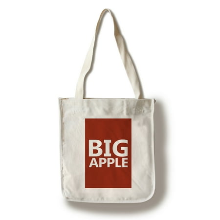 - New York City, New York - Retro Skyline - Big Apple - Lantern Press Artwork (100% Cotton Tote Bag - Reusable)