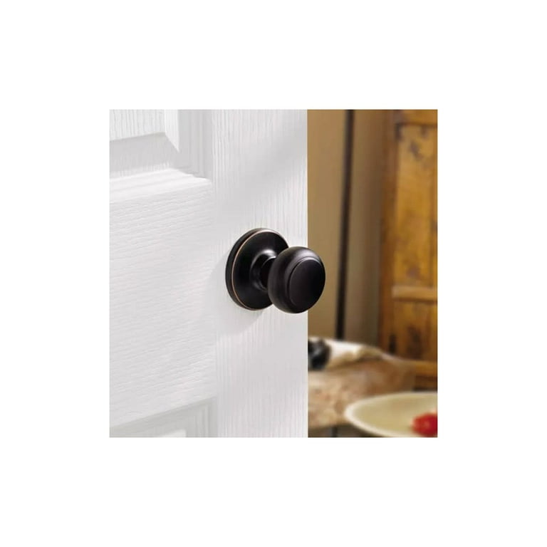 Kwikset Cove Venetian Bronze Privacy Knob Right or Left Handed Kwikset Cove Venetian Bronze Privacy Knob Right or Left Handed