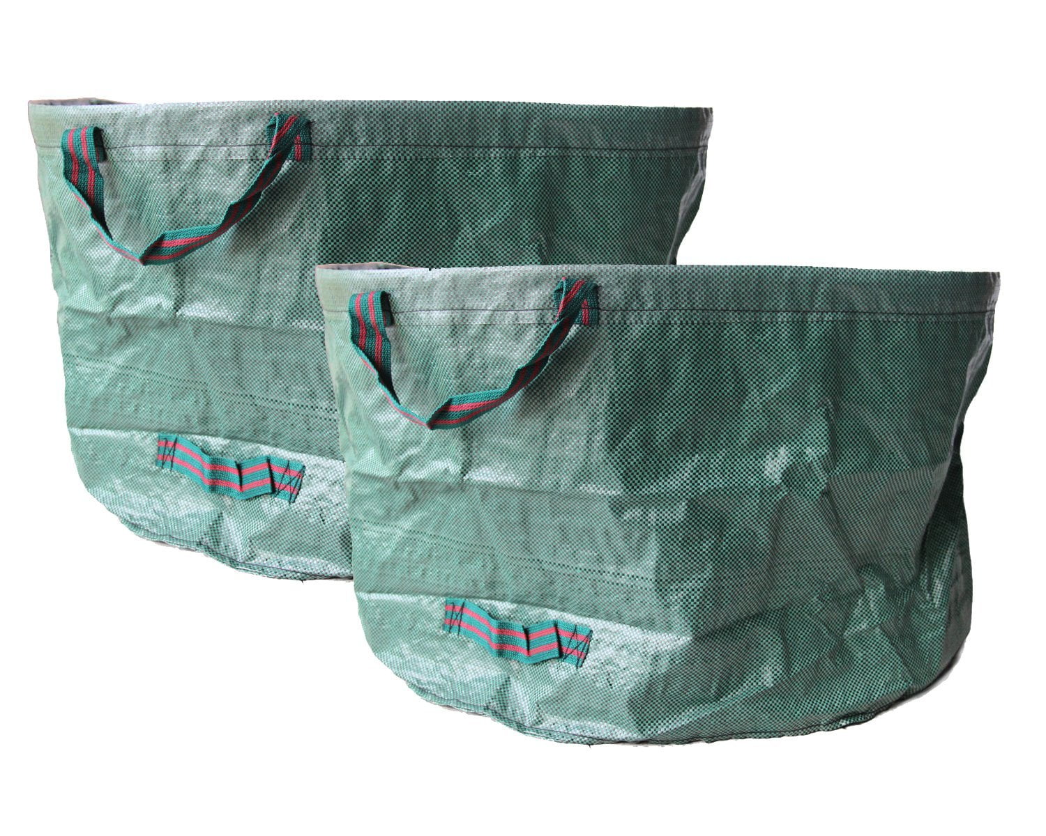 Walkingpround 2 Pack PopUp Garden Waste Bags 63 Gallons Lawn & Leaf