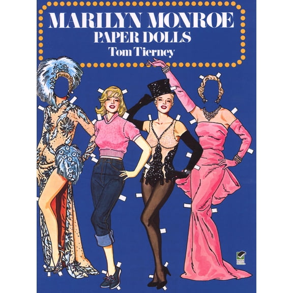 Dover Celebrity Paper Dolls: Marilyn Monroe Paper Dolls (Paperback)