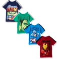 thumbnail image 1 of Marvel Little Boys' 4-Pack Avengers T-Shirts, Multi, 2t, 1 of 2