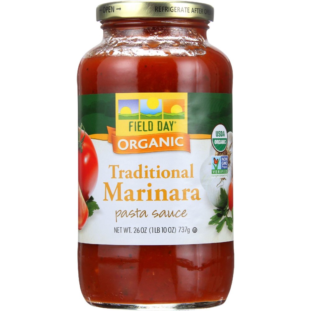 Field Day Organic Marinara Sauce, 26 Oz