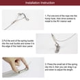 thumbnail image 4 of Câble de Traction pour Porte de Véhicule Récréatif, Corde de Traction Réglable et Extensible pour Véhicule Récréatif, 4 of 7