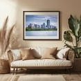 thumbnail image 3 of Charles River & The Boston Skyline - Boston Massachusetts Photography Black Framed Wall Art Print 12 x 18 inches, 3 of 4