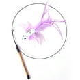 thumbnail image 1 of Cat String Teaser Interactive Steel Decorative Pet Wand Toy Kitten Teaser Wand, 1 of 10