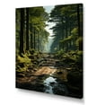 thumbnail image 2 of Designart "Forest captivate Woods Earthy" Landscape & Nature Canvas Print, 2 of 5