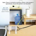 thumbnail image 4 of 12V DC Small Water Transfer Pump 1.3LPM Mini Self Priming  Pump with Food Grade Pipe and Power Adapter, For Ice Maker Coffee Machine Water Dispenser$$Tools & Hardware Other, 4 of 7