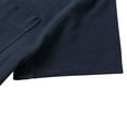 thumbnail image 4 of Men‘s Shirt Henley Neck Solid Color Tops Pullover with Pocket and Buttons S/M/L/XL/XXL, 4 of 8
