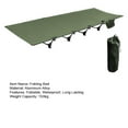 thumbnail image 7 of Outdoor Folding Camping Cot Bed with Storage Bag Supports 150kg Lightweight Easy Setup Portable Compact Hiking Climbing Collapsible Tent Sleeping Cot, 7 of 7