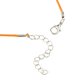 thumbnail image 3 of 20 piezas de cera línea collar colgante encantos cordón cuerda langosta correa cuerda Oro Yuyangstore Collar de cuerda de cera, 3 of 7