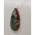 thumbnail image 4 of Teardrop Imperial Jasper Necklace, 4 of 5