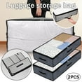 thumbnail image 2 of Lksixu 2x Handy Storage Bag Heavy Duty Under-bed Storage Box Quilt Storage Storage Bins Organizers and Storage, 2 of 2