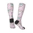 thumbnail image 4 of Balery Llama Unicorn And Rainbow Fun Novelty Socks Men'S Women'S Crew Socks Funny Crazy Novelty Socks Quirky And Cool Socks, 4 of 9
