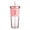 Clear, variant on 700ML Insulated Travel Tumbler Reusable Clear Acrylic Cup With Lid Straw Double Wall Leakproof Durable Lightweight